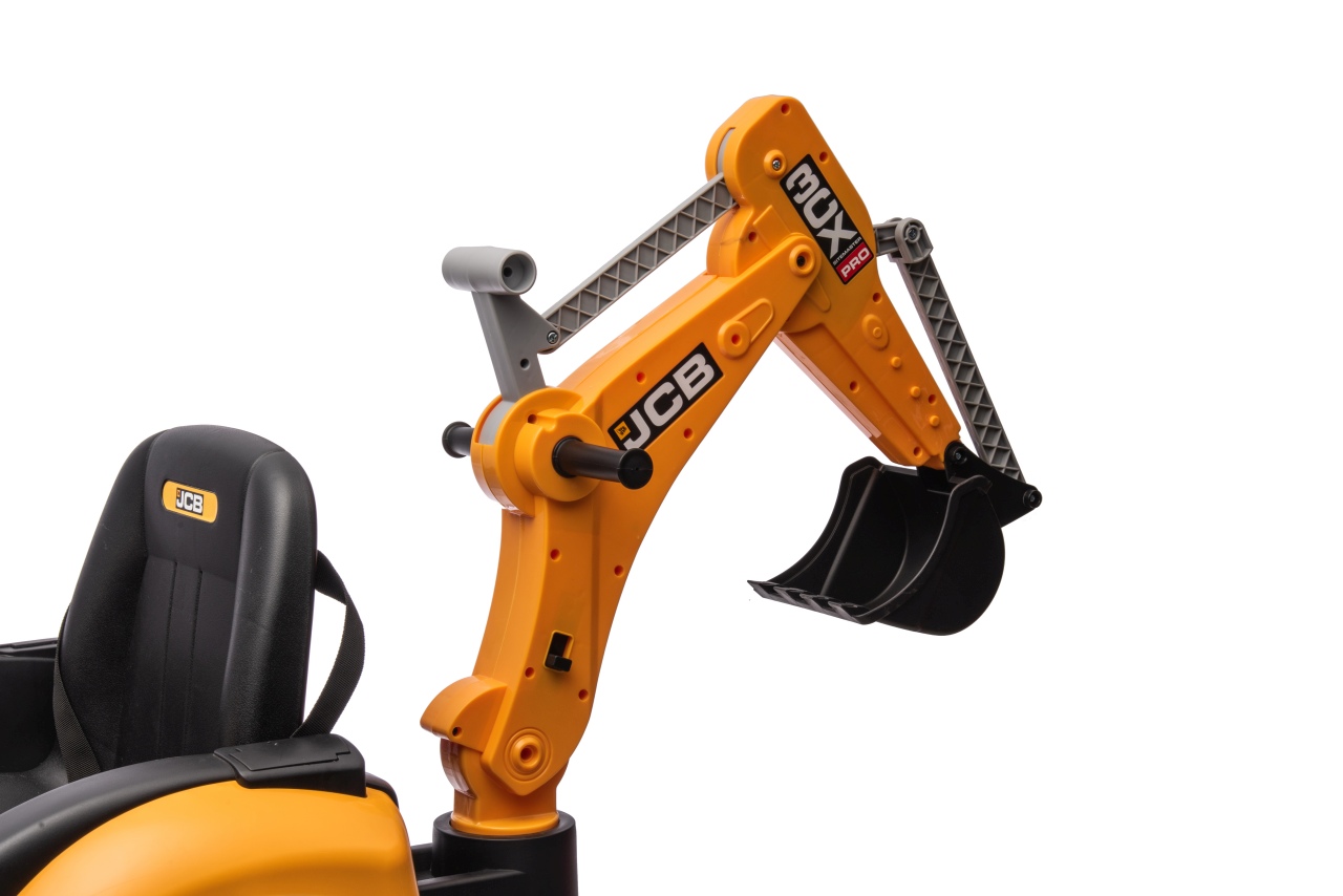 Tractor Excavator JCB 2 in 1 Electric Galben - imagine 6