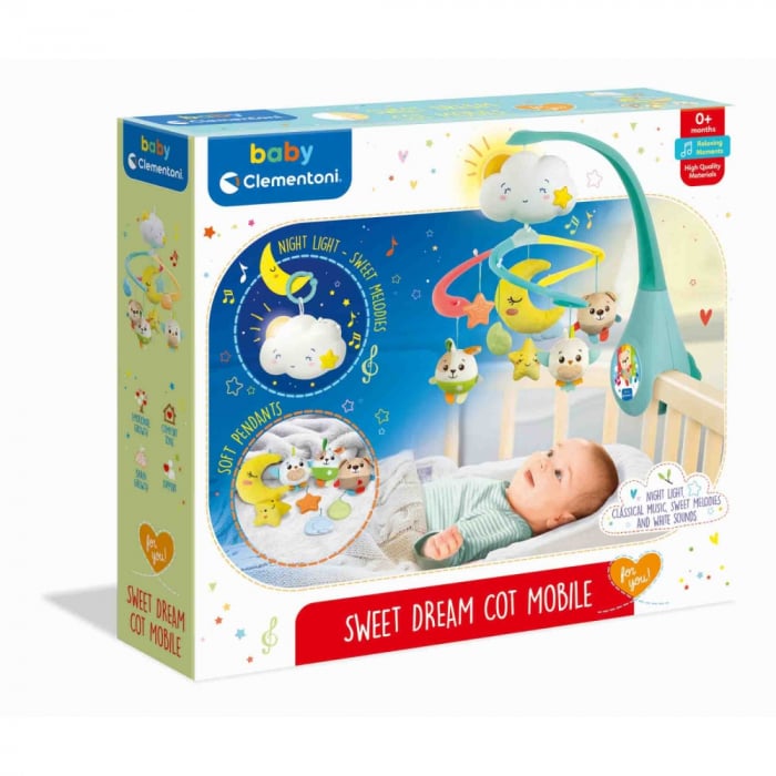 Carusel Muzical Baby Clementoni cu Lumini