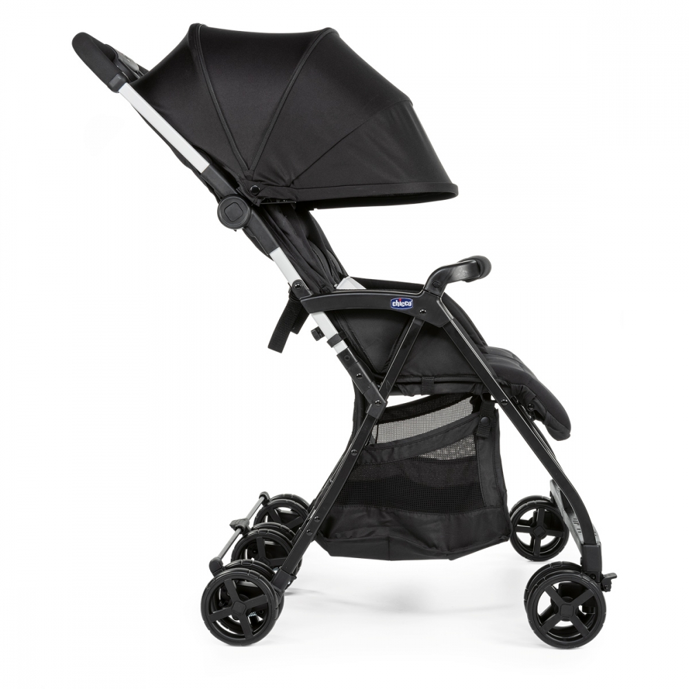 Carucior Gemeni Chicco Ohlala Black Night, Usor si Compact - imagine 7