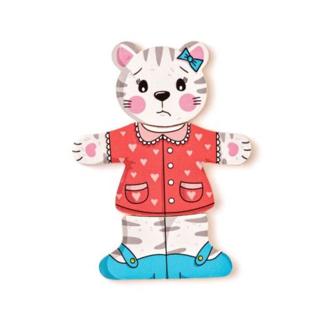 Puzzle Pisica Woodyland - Dezvoltare Creativă - imagine 3