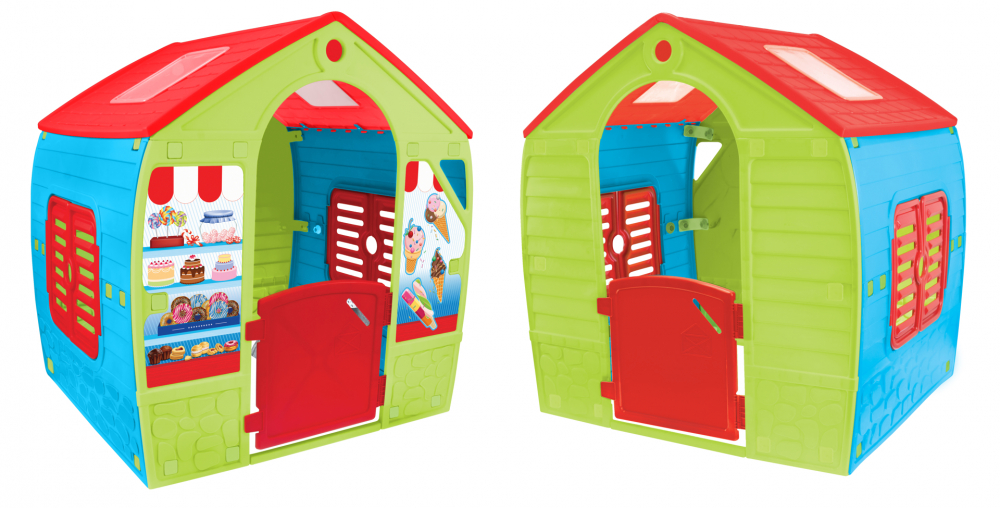 Casuta Candy Shop MochToys - Distractie Exterior