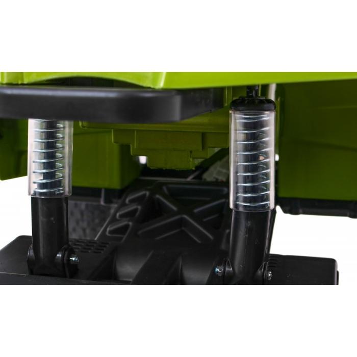ATV Electric Copii Ramiz 90W Verde cu Suspensii și Sunete - imagine 5