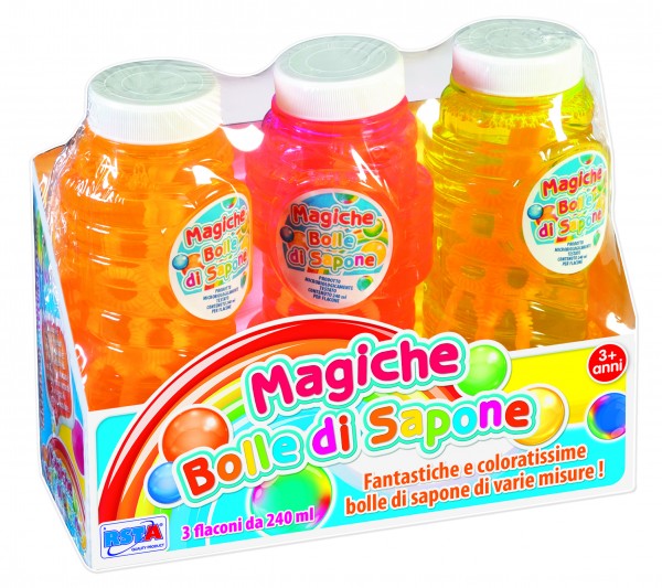 Set 3 Recipiente Baloane de Săpun RS Toys