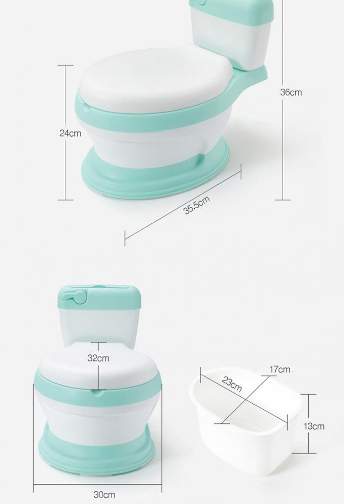 Olita Educativă Little Mom Verde | Ergonomică și Realistă - imagine 9