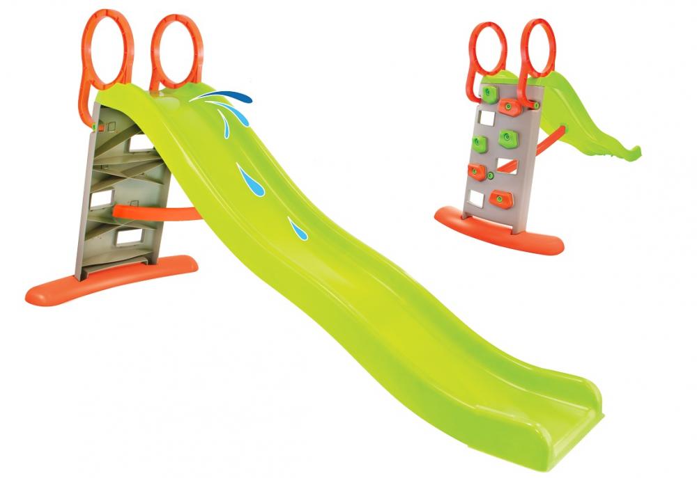 Tobogan Mochtoys Verde cu Alpinism si Furtun Apa - imagine 7