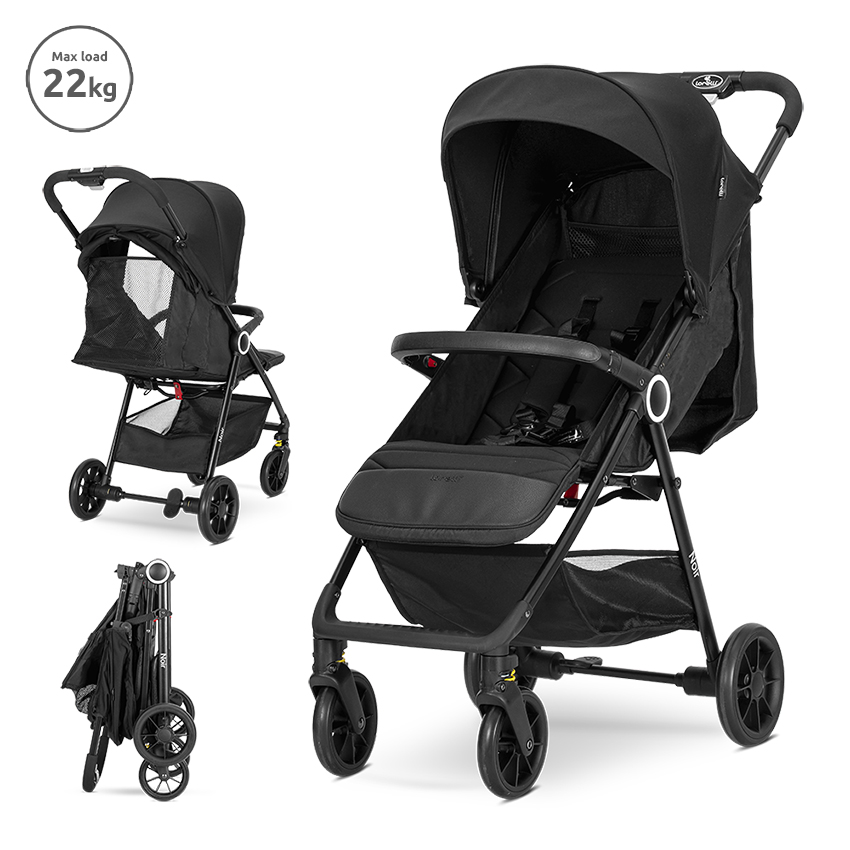 Carucior Lorelli Noir | Pliere cu o Singură Mână - imagine 4