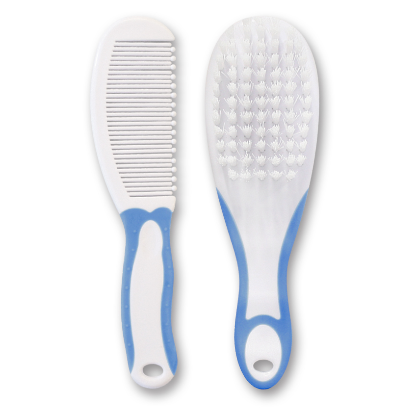 Set pieptan Lorelli Blue, sigur pentru bebeluși