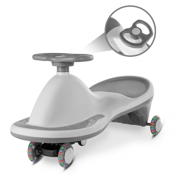 PlasmaCar Kidwell Rollo Gri cu LED | Jucărie - imagine 5