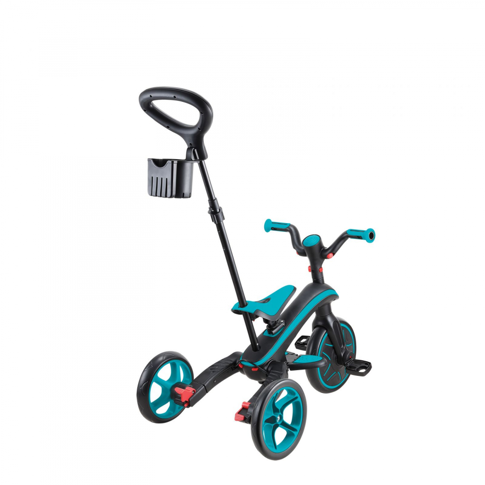 Tricicleta Globber Explorer 4in1 Turquoise - imagine 8