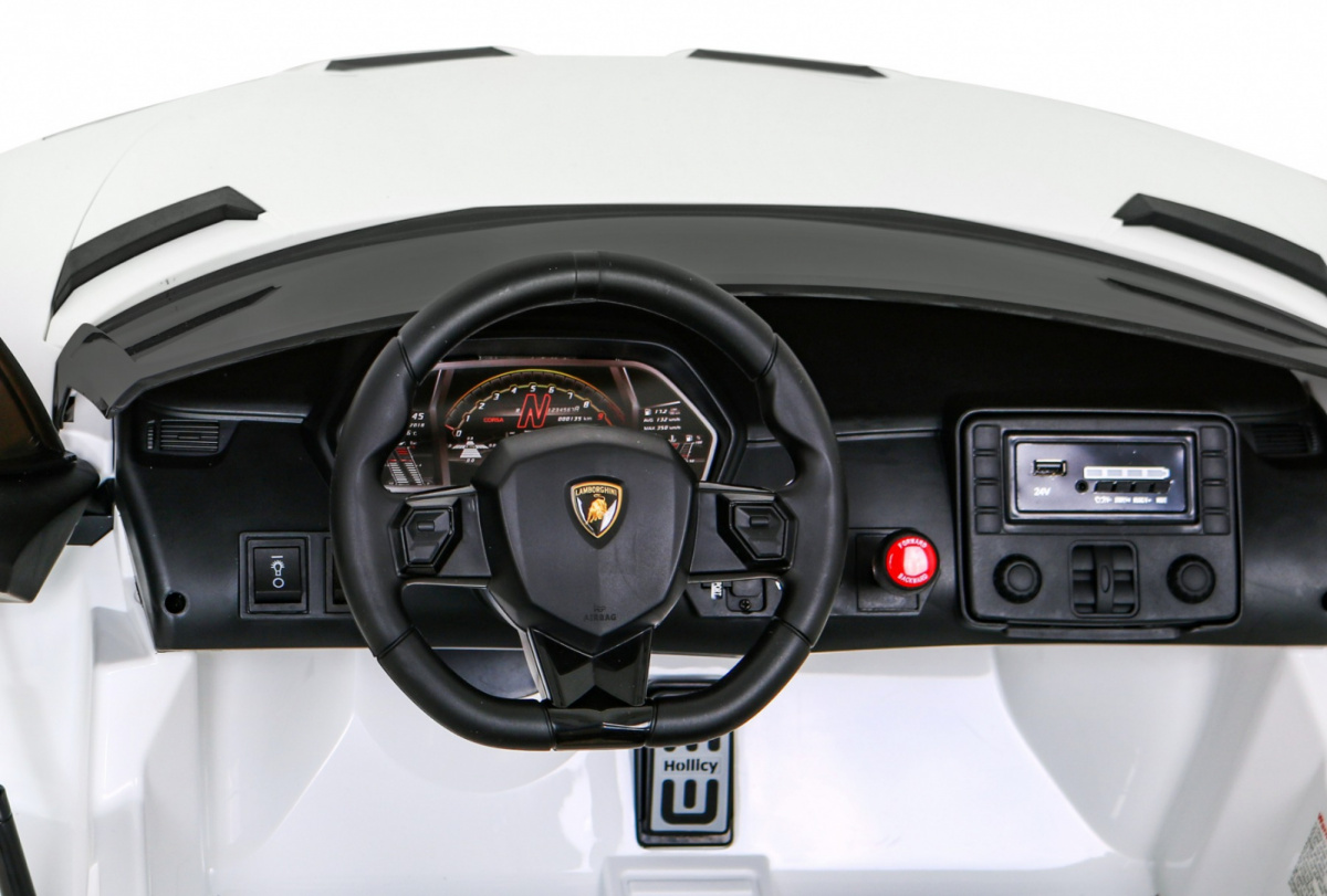 Mașinuță Lamborghini Drift 24V 2 Locuri | Autokids - imagine 3