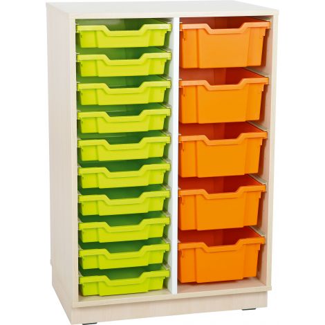 Dulap Quadro M Plus Moje Bambino, Artar/Alb - imagine 2