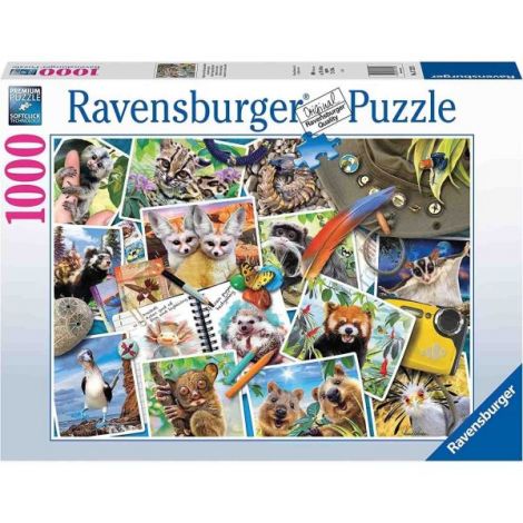 Puzzle 1000 Piese Ravensburger Jurnal Călătorie - imagine 2