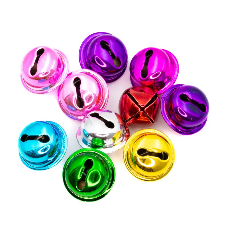 Clopotei Colorati 15mm - Set 10 Buc Colorart