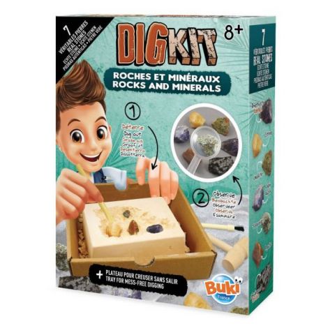Buki France Kit Sapat Roci Minerale Copii 8+