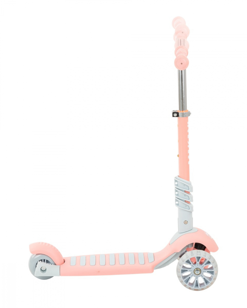 Trotineta KikkaBoo BonBon 4in1 Candy Pink, Roz - imagine 2