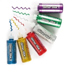 Lipici Jumbo Gliter Baker Ross | Set 6 Culori