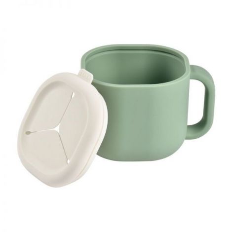 Recipient Beaba Sage Green Silicon Antivărsare - imagine 3