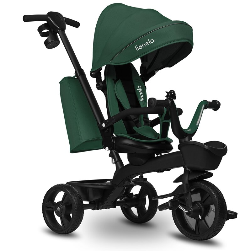 Lionelo Kori Green Tricicleta Pliabila, Scaun Reversibil