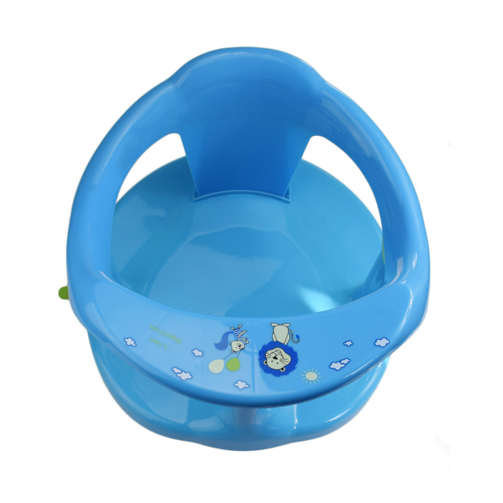 Scaun de baie Little Mom, ergonomic, turcoaz - imagine 4