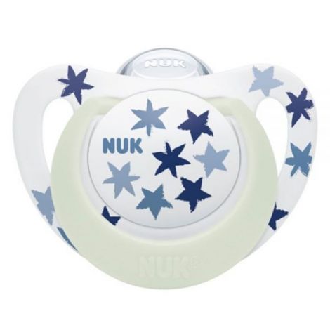 NUK Star Night Suzeta Luminiscentă 6-18 luni