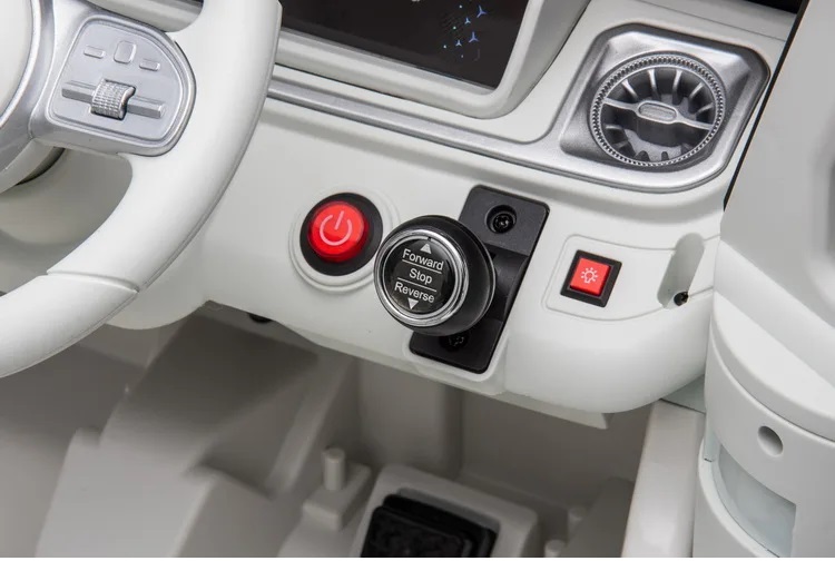 Masina Electrica Mercedes EQG 12V, 2.4G, Roti EVA - imagine 8