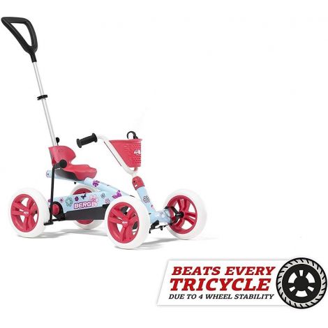 BERG Buzzy Bloom 2 in 1 | Kart cu pedale și mâner