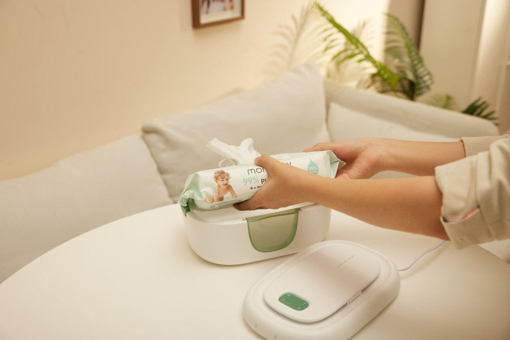 Incalzitor servetele umede Momcozy cu lumina - imagine 8