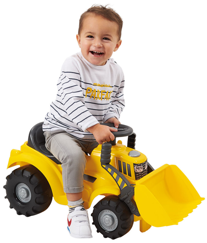 Tractoras Ecoiffier cu cupă și 6 cuburi - imagine 3