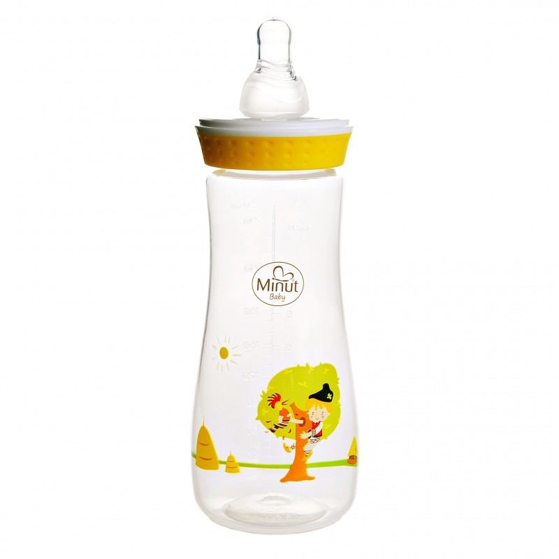 Biberon Pupaza Minut Baby 250ml 3+ Tei