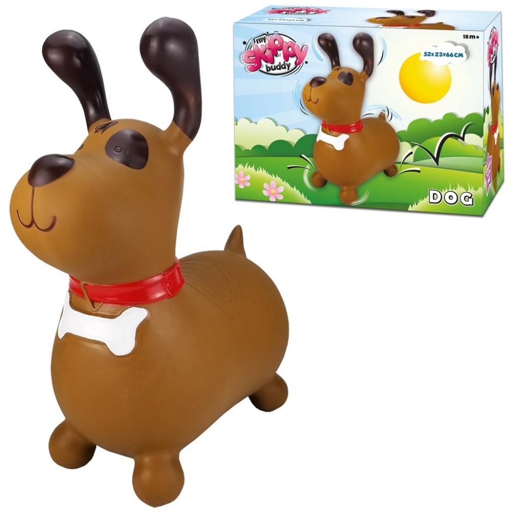 Catel Gonflabil Sărit My Skippy Buddy Maro, 52 cm - imagine 2