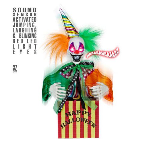 Decor Clown Animat Înfricoșător Halloween Widmann