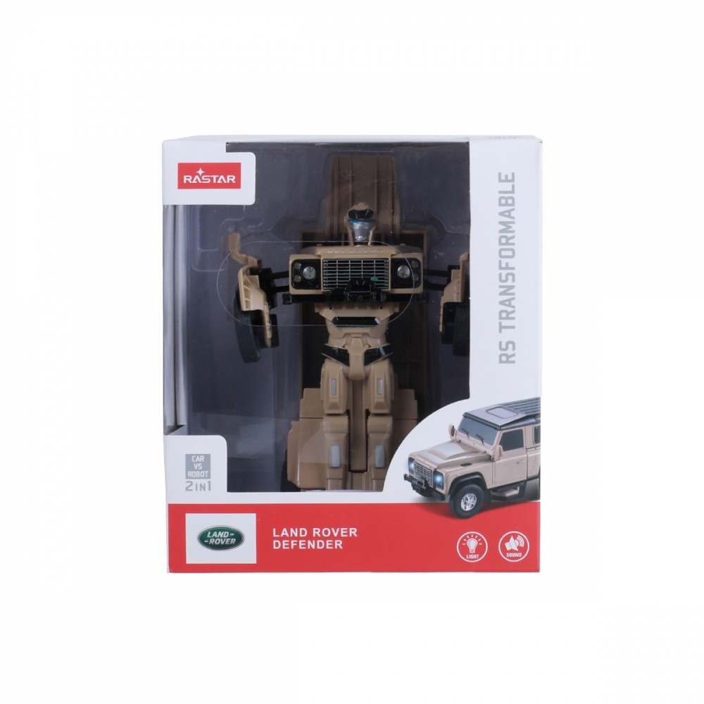 Masinuta Rastar Land Rover Defender Convertibila 1:32