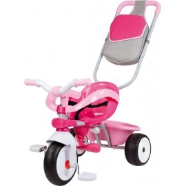 Tricicleta Smoby Baby Driver Confort cu Capota, Roz