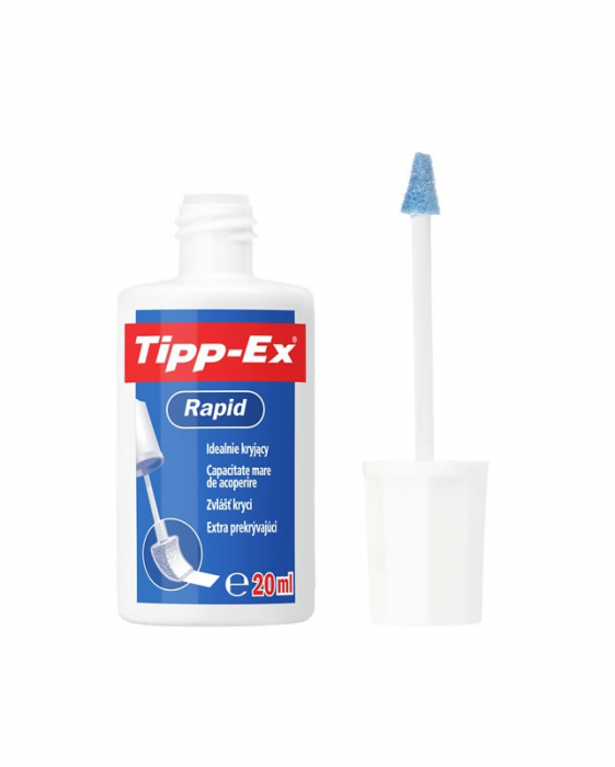 Fluid Corector Bic Tipp-Ex cu Burete, 20ml