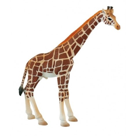 Figurina Girafa Mascul Bullyland, 20 cm, Pictat Manual