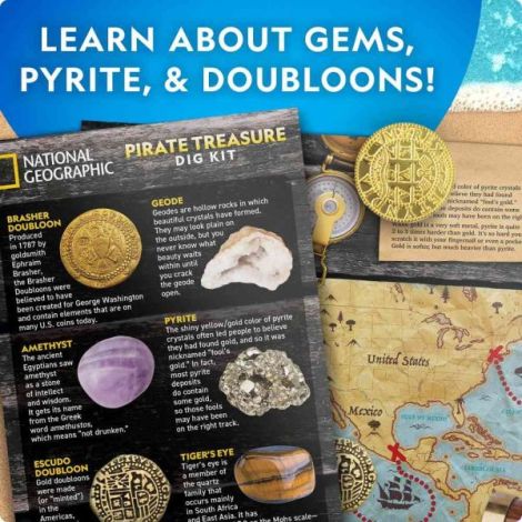 National Geographic Kit Comoara Piratului - imagine 5