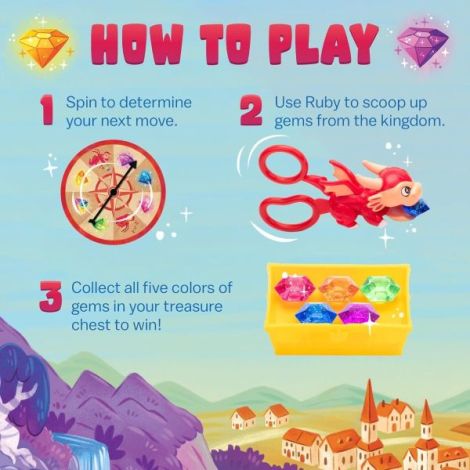 Dragonul Ruby & Cursa Diamantelor | Joc Educational Insights - imagine 4