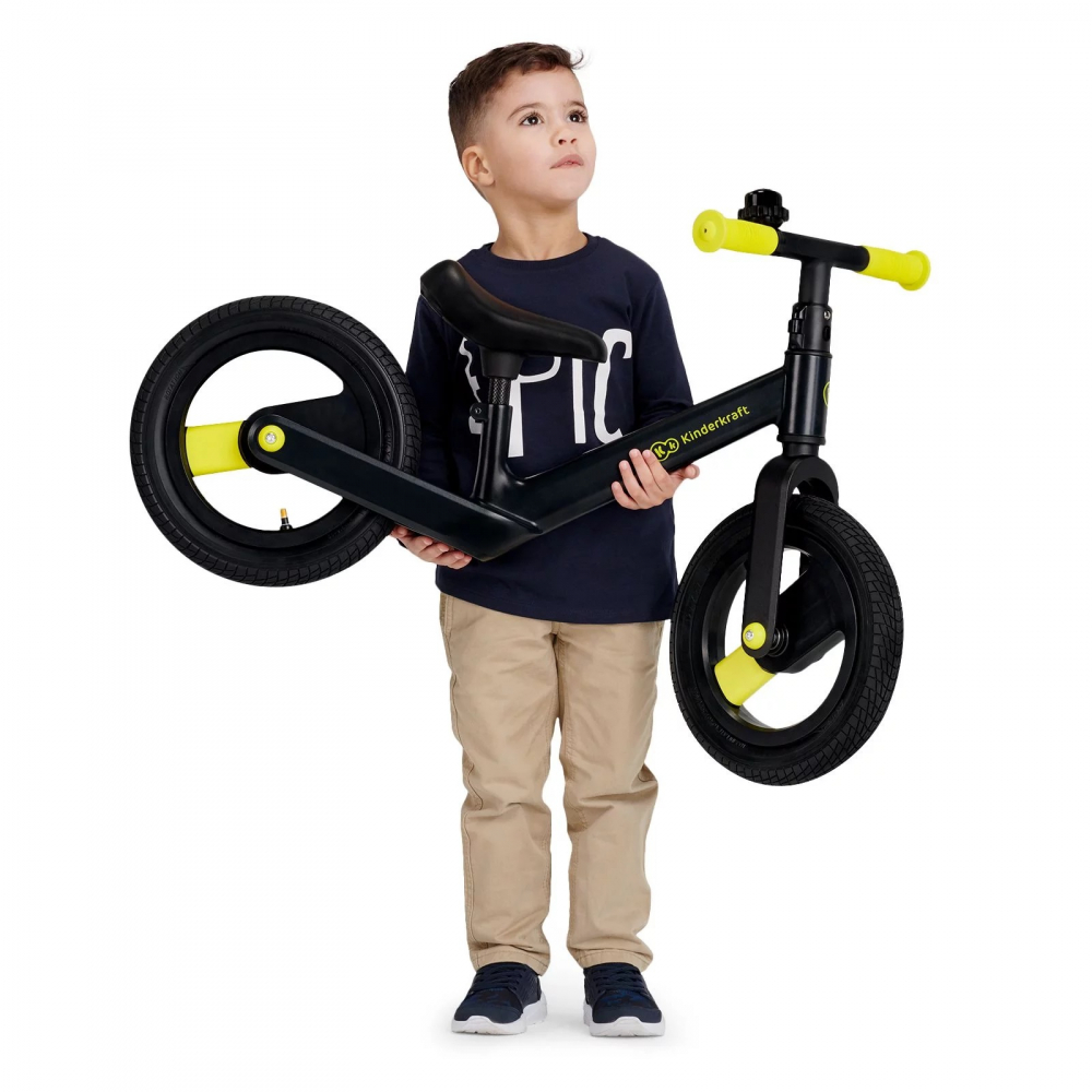 KinderKraft Goswift Bicicletă Echilibru Roz - imagine 7