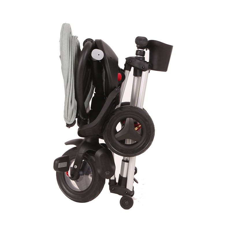 Tricicleta Qplay Nova Gri Ultrapliabilă - imagine 5