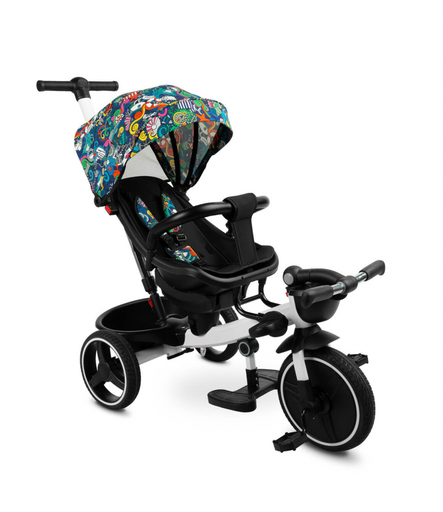 Tricicleta Toyz Dash cu Maner Parental si Scaun Reversibil - imagine 4