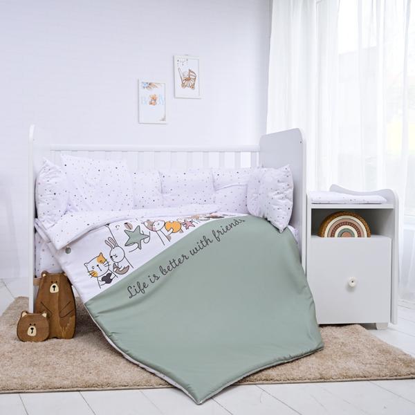 Set Lenjerie Pat Lorelli 8 Piese Bumbac