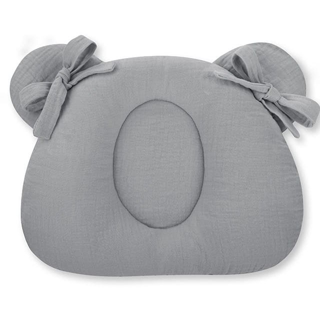 Pernă Cap Turtit Sleepee | Muslin Gri | Nor Pufos - imagine 2