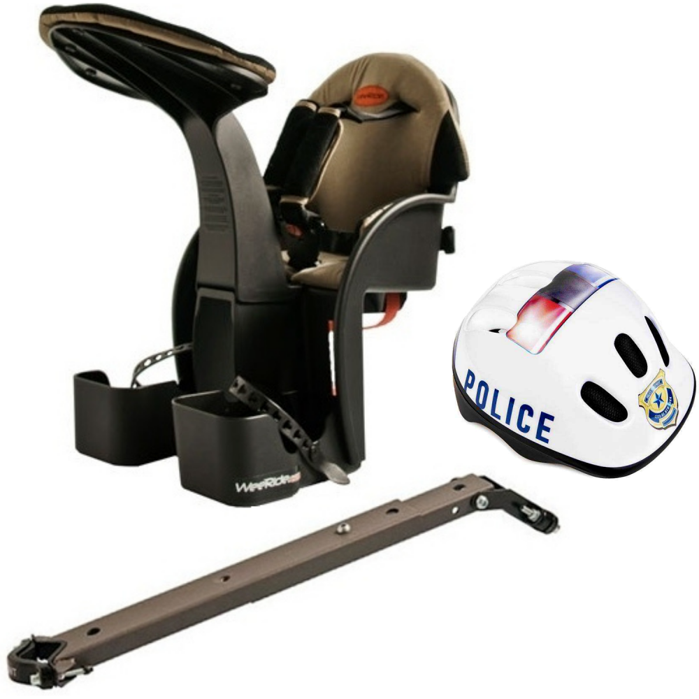 Scaun Bicicleta WeeRide Deluxe Central + Casca - imagine 7