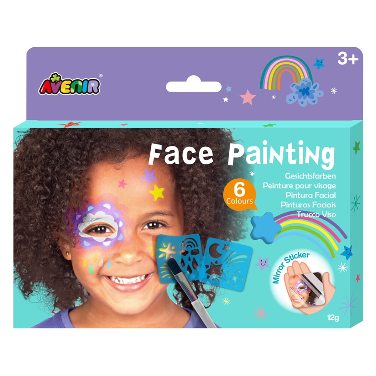 Set Pictura Faciala Avenir Curcubeu