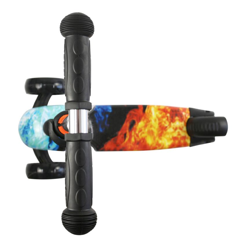 Trotineta Lorelli Draxter Red Flame cu LED