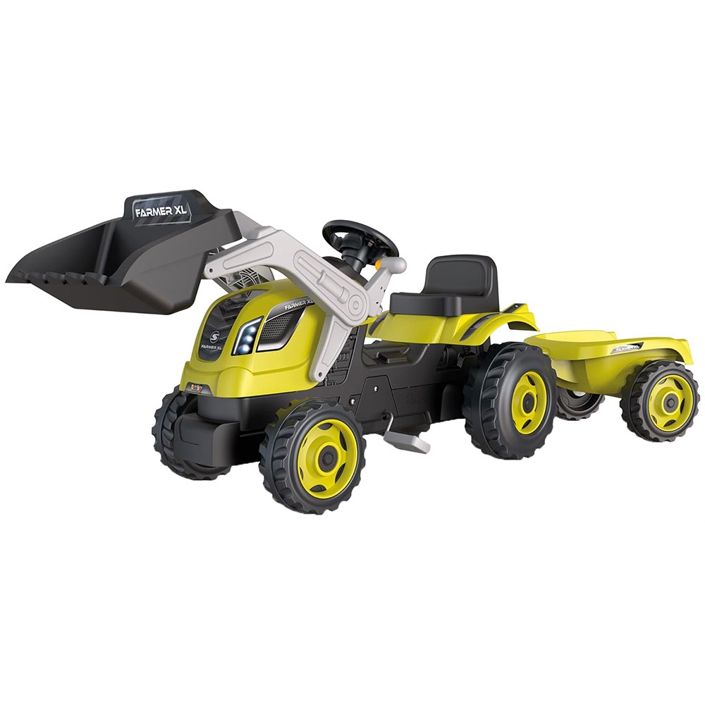 Tractor Smoby Farmer Max cu Remorca - imagine 7