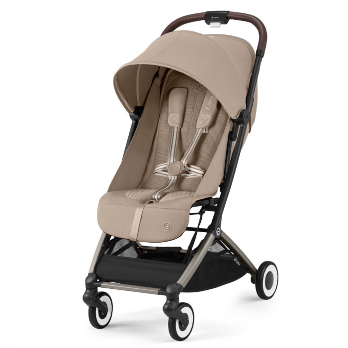 Carucior Cybex Orfeo Taupe Beige, Compact Travel
