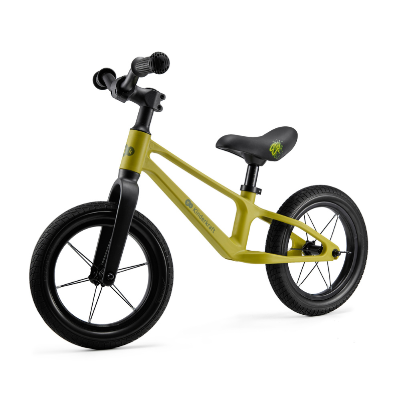 Bicicletă Echilibru Kinderkraft Eter Lime - imagine 5