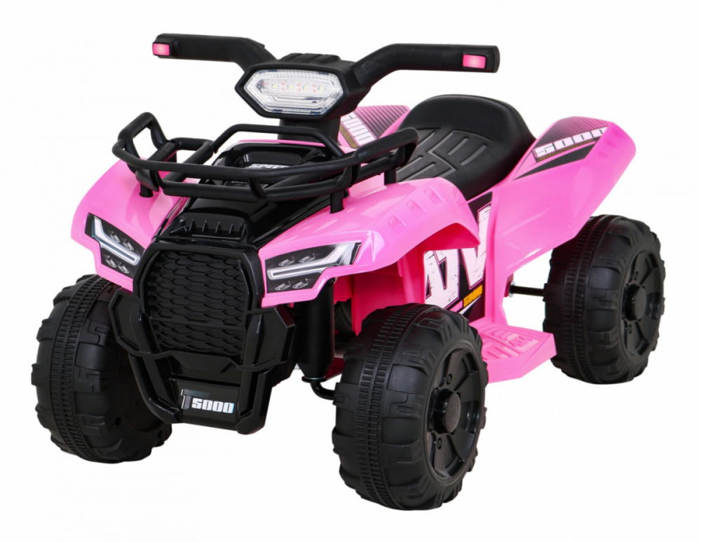 ATV Electric Ramiz Storm Pink pentru Copii - imagine 13