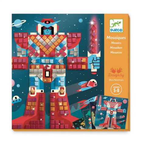 Mozaic Djeco Spațiu - Joc Creativ 5-8 Ani - imagine 5